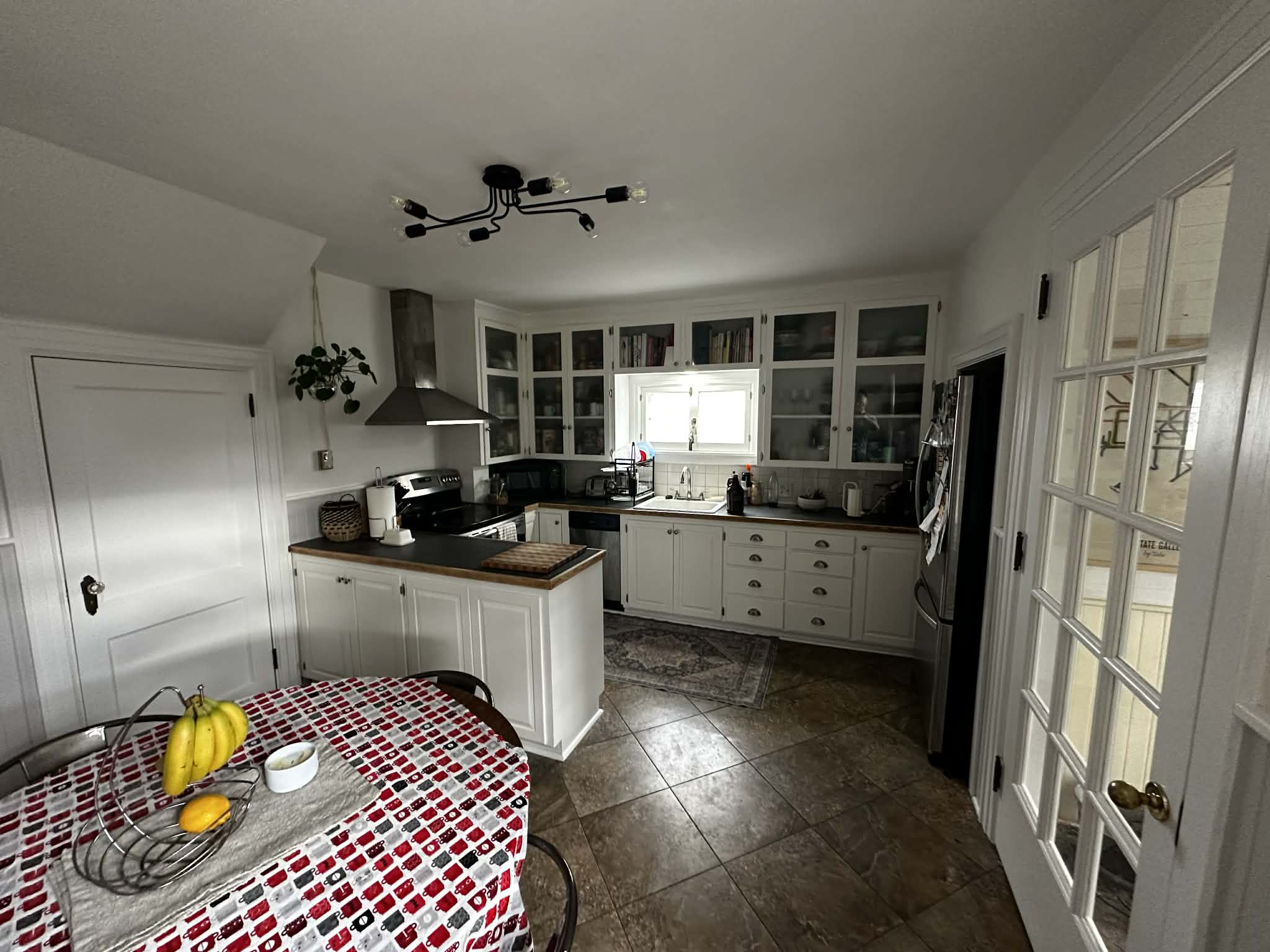 Kitchen cabinetry restoration and finishing.