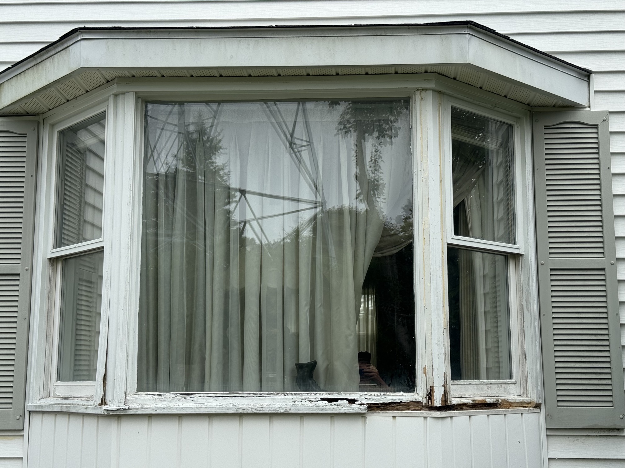 Window repair - Before